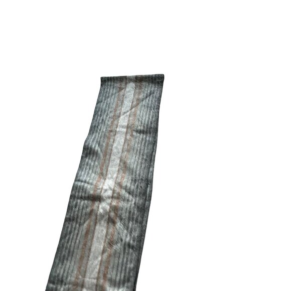 Winterbourne Alpaca & Acrylic Scarf handmade Ecuador 72" - Picture 4 of 5